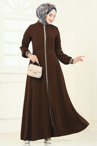 S.L. - Abaya 2793SL432 Bitter Brown