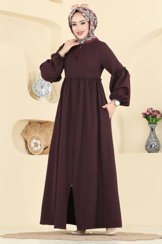 S.L. - Abaya 2796SL432 Dark Damson
