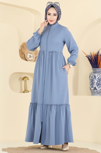 S.L. - عباءة أزرق 2798SL432