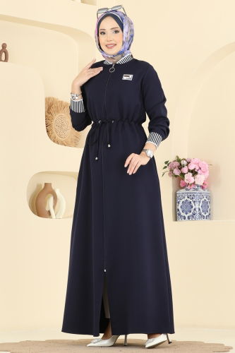 S.L. - Abaya 2807SL432 Navy Blue
