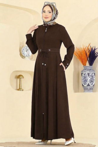 S.L. - Abaya 2832SL432 Bitter Brown