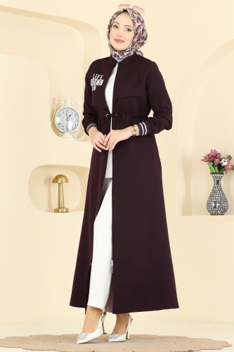 S.L.K. - Abaya 2843SLK540 Damson