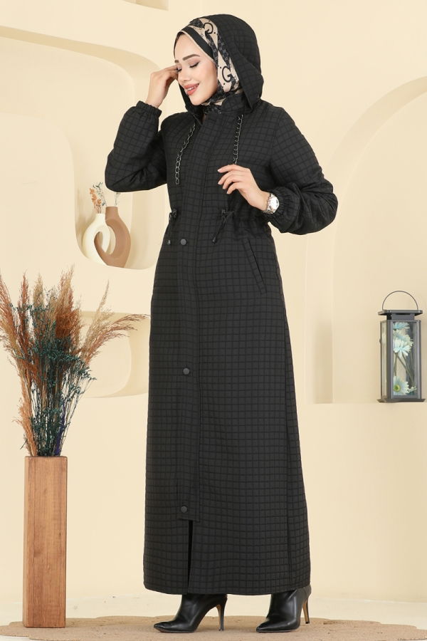 Modaselvim Abaya Abaya 3006DFL152 Black