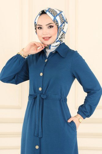 moda selvim 3007MRT754 ياقوتي فراجه - Thumbnail