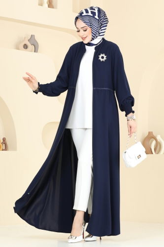 M.S.A. - Abaya 301MSA980 Navy Blue