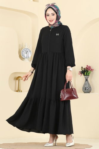 S.M.D. - Abaya 3033SMD1186 Black