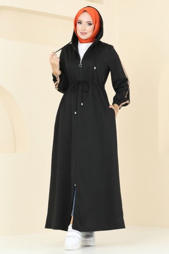 D.V.L. - Abaya 311DVL817 Black