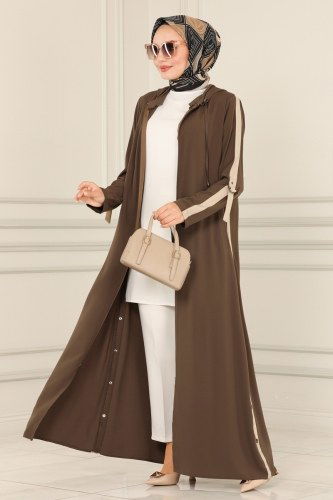 P.D. - Abaya 3132PD194 Brown