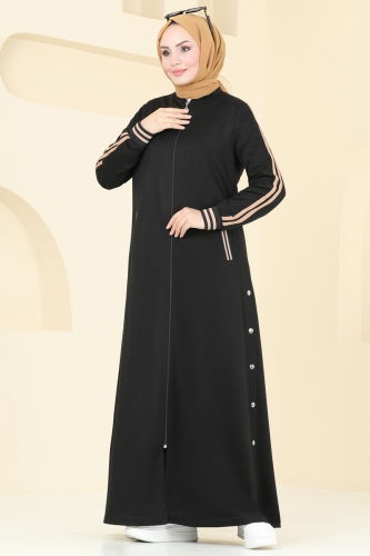 D.V.L. - Abaya 335DVL817 Black