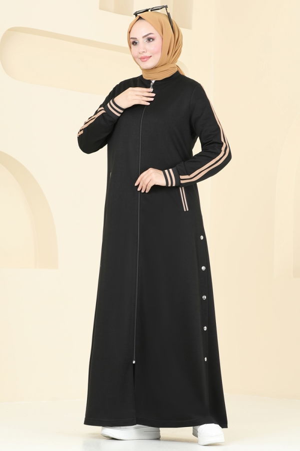 Modaselvim Abaya Abaya 335DVL817 Black