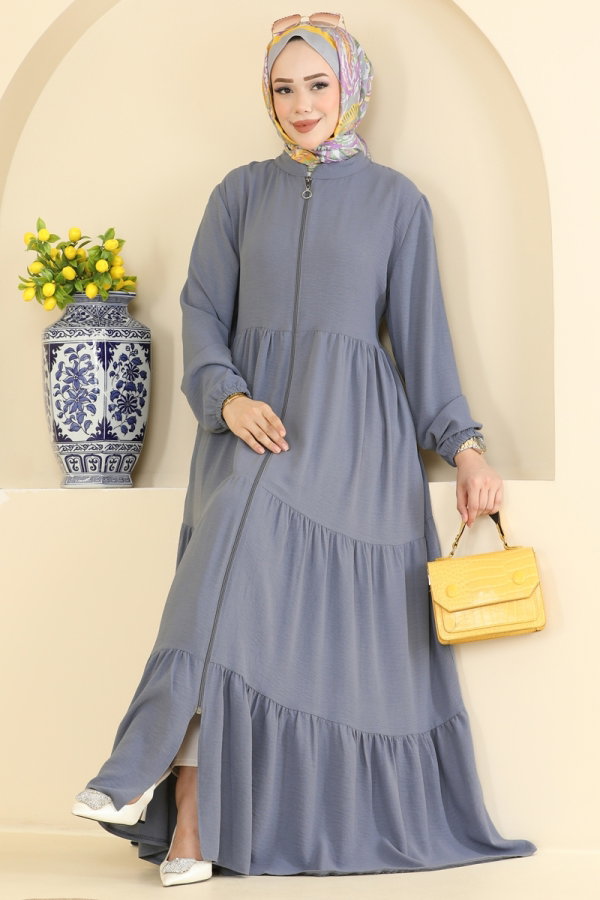 Modaselvim Abaya Abaya 3852ORG1169 Gray