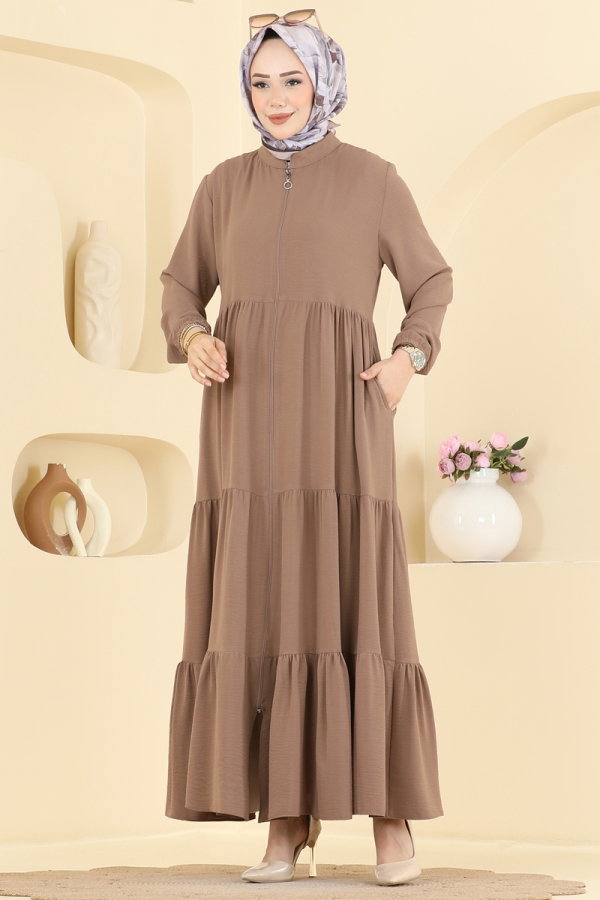 Modaselvim Abaya Abaya 3852ORG1169 Vision