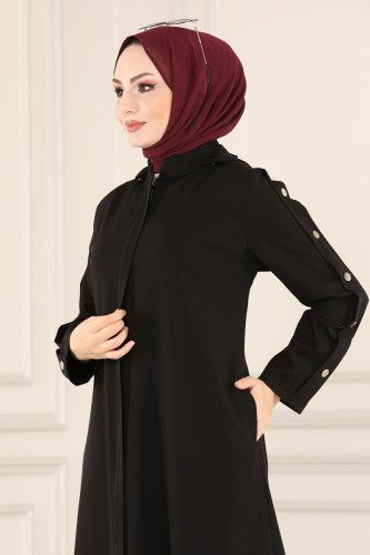 moda selvim 4520AH193 اسود فراجه - Thumbnail