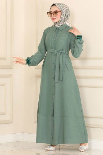 moda selvim 5161AL357 تركوازي فراجه - Thumbnail