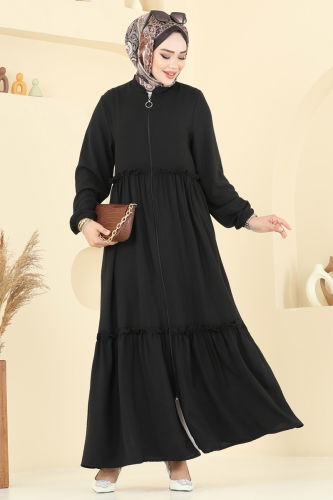 U.Z. - Abaya 6016UZ662 Black