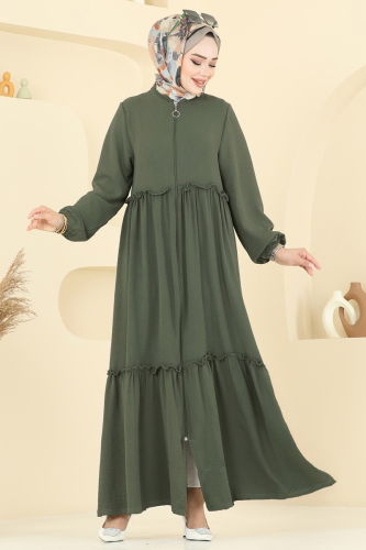 U.Z. - Abaya 6016UZ662 Khaki