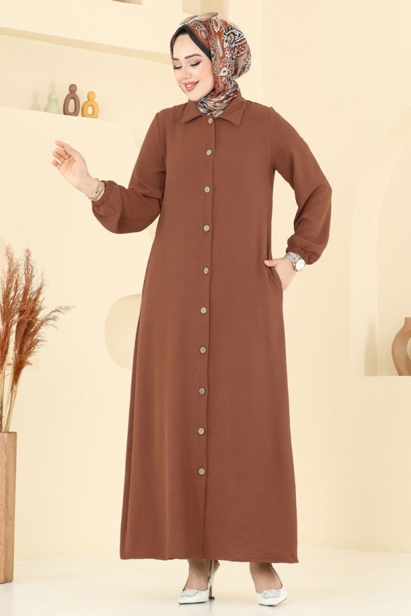 Modaselvim Abaya Abaya 6017UZ662 Brown