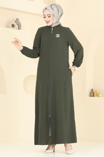 U.Z. - Abaya 6019UZ662 Khaki