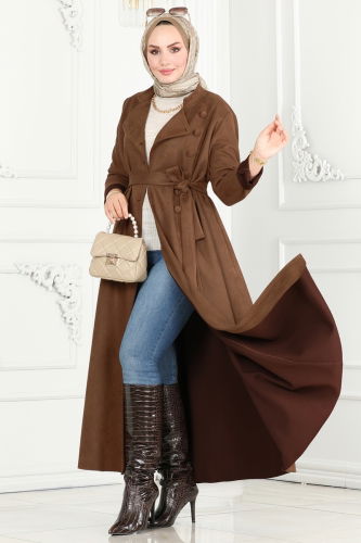 Y.G.S. - Abaya 6605YG95 Brown