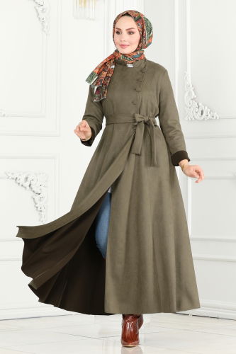 Y.G.S. - Abaya 6605YG95 Khaki