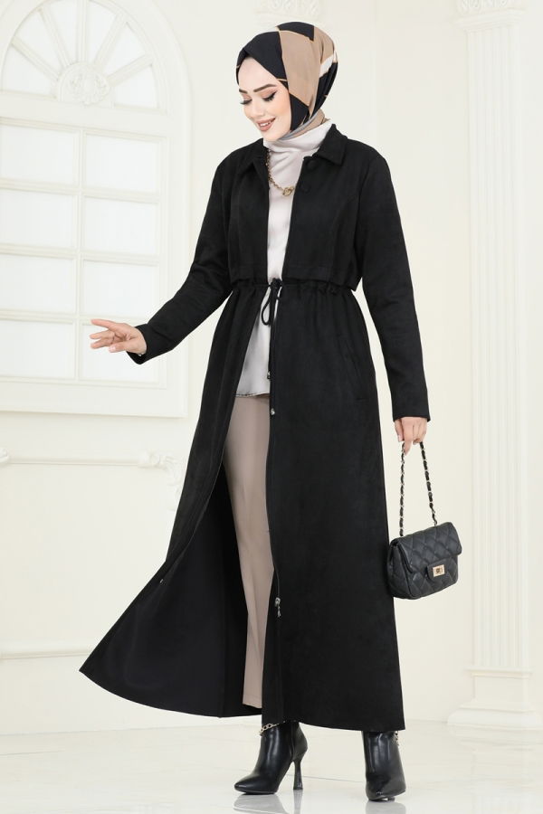 Modaselvim Abaya Abaya 6606YG95 Black