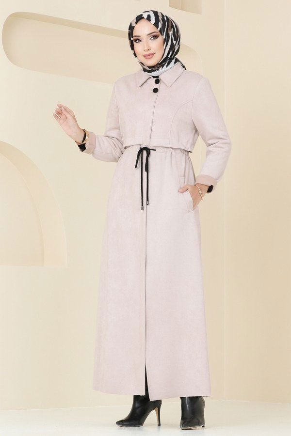 Abaya 6606YG95 Stone - 1