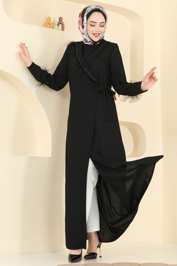 Modaselvim Abaya Abaya 7040TGZ1164 Black