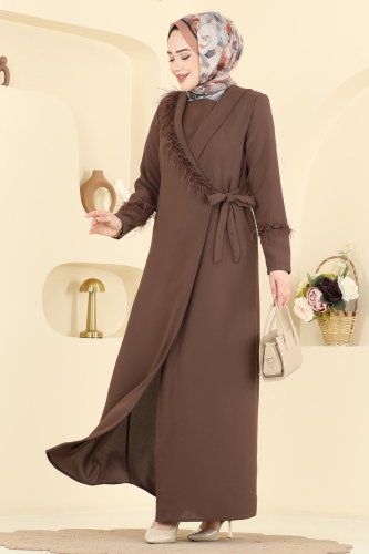 T.G.Z. - Abaya 7040TGZ1164 Brown