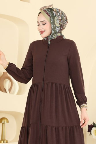 T.G.Z. - Abaya 7052TGZ1164 Brown