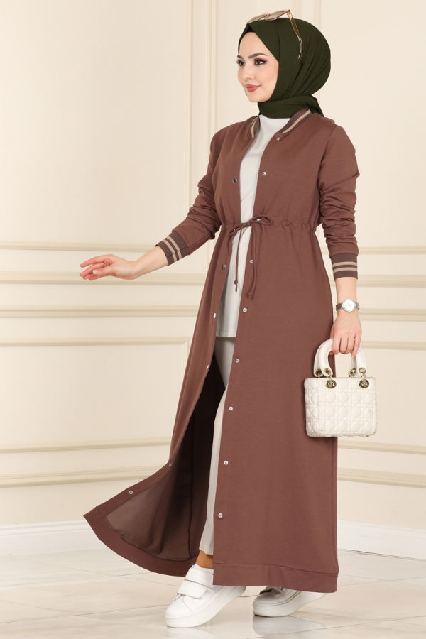 Abaya 7099NZR779 Brown