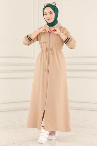 moda selvim 7102NZR779 لون فيزيون مع أسود فراجه - Thumbnail
