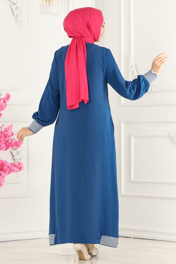 Abaya 7313NZR779 Indigo - 5