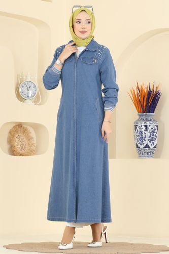 O.R.G. - Abaya 7808ORG1169 Light Denim