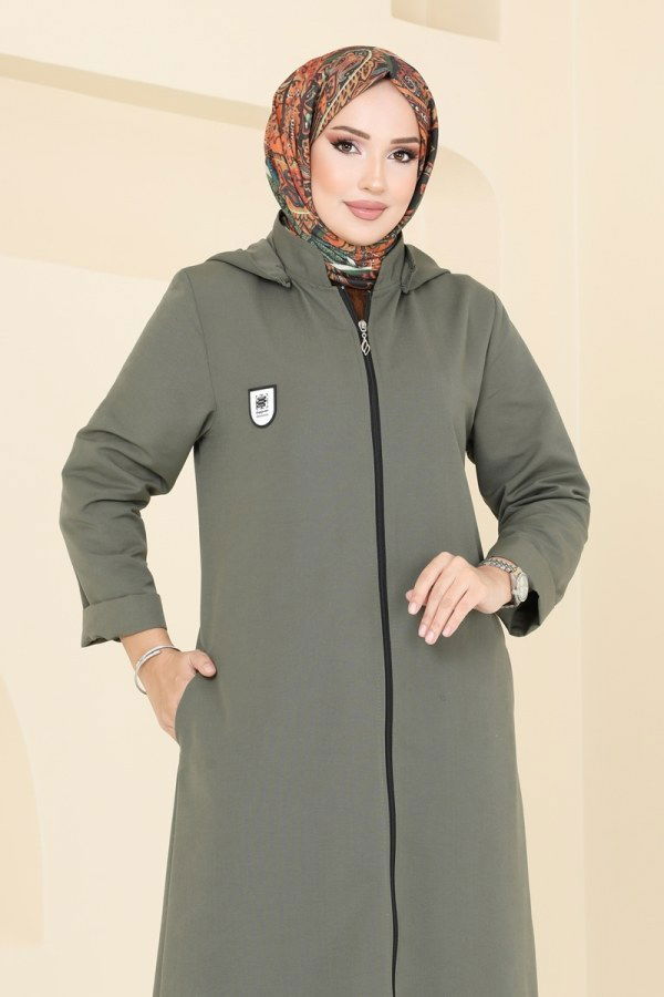 Abaya 9003MSA980 Khaki - 4