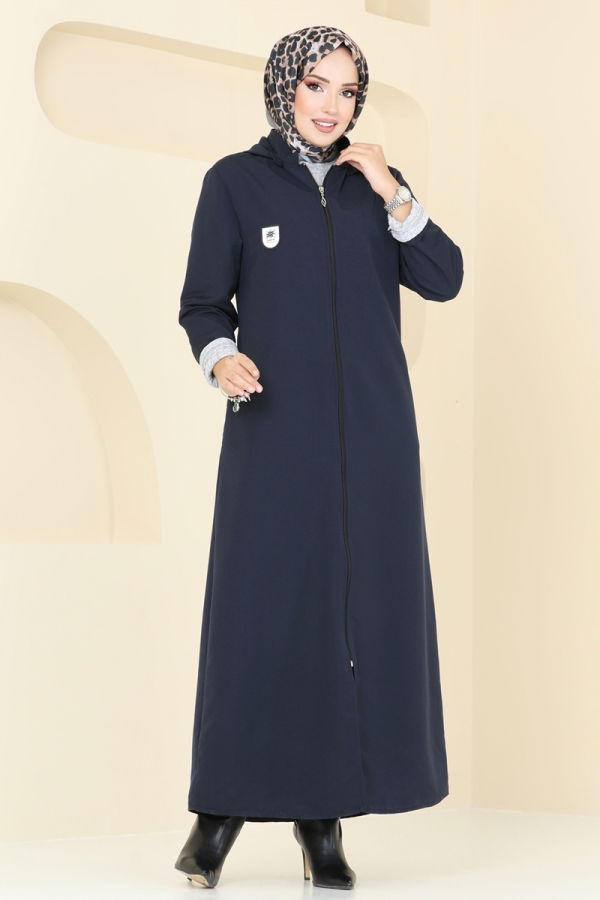 Abaya 9003MSA980 Navy Blue - 1