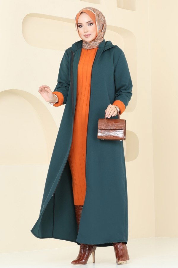 Abaya 9003MSA980 Petroleum - 2