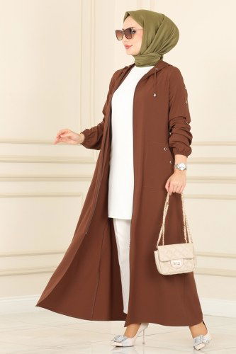 A.S.M. - Abaya ASM2609 Brown