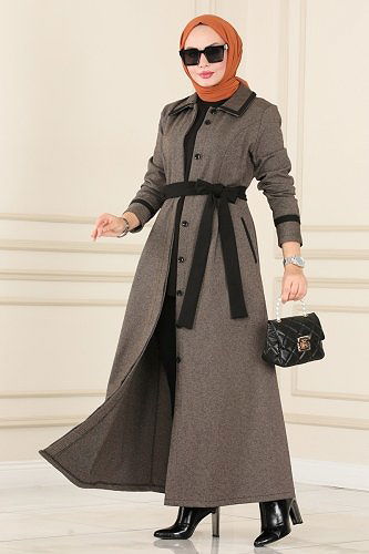 moda selvim Abaya ASM2647 Vision - Thumbnail