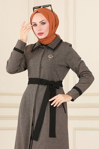 moda selvim Abaya ASM2647 Vision - Thumbnail