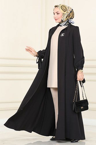 moda selvim ASM2662 اسود فراجه - Thumbnail