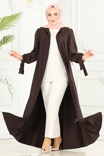 moda selvim ASM2662 البني فراجه - Thumbnail