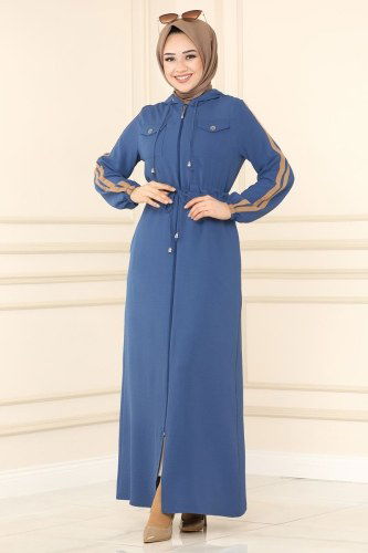 moda selvim PL8046 ياقوتي فراجه - Thumbnail