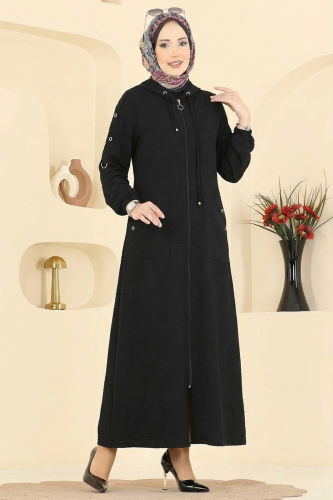 P.L. - Abaya PL8065 Black