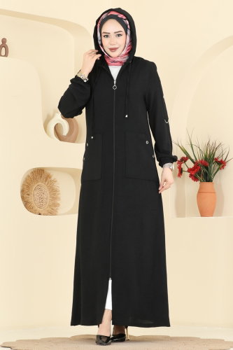 P.L. - Abaya PL8065 Black