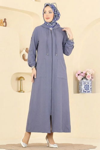 P.L. - Abaya PL8065 Gray
