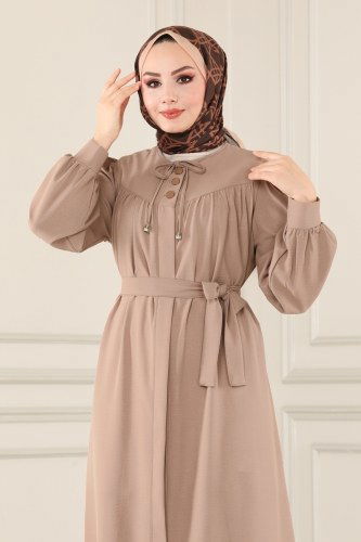 moda selvim Abaya PL8074 Vision - Thumbnail