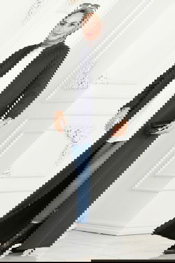 Modaselvim 30%+10% OFF YOUR CART Abaya PL9076 Khaki