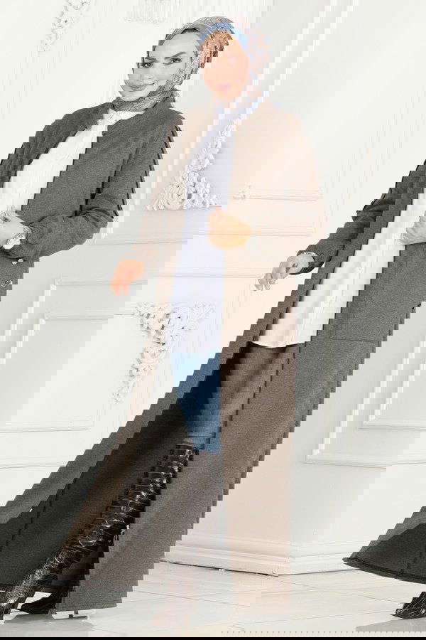 Modaselvim 30%+10% OFF YOUR CART Abaya PL9076 Vision