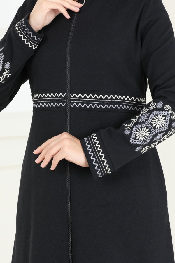 Abaya PL9087 Black - 4