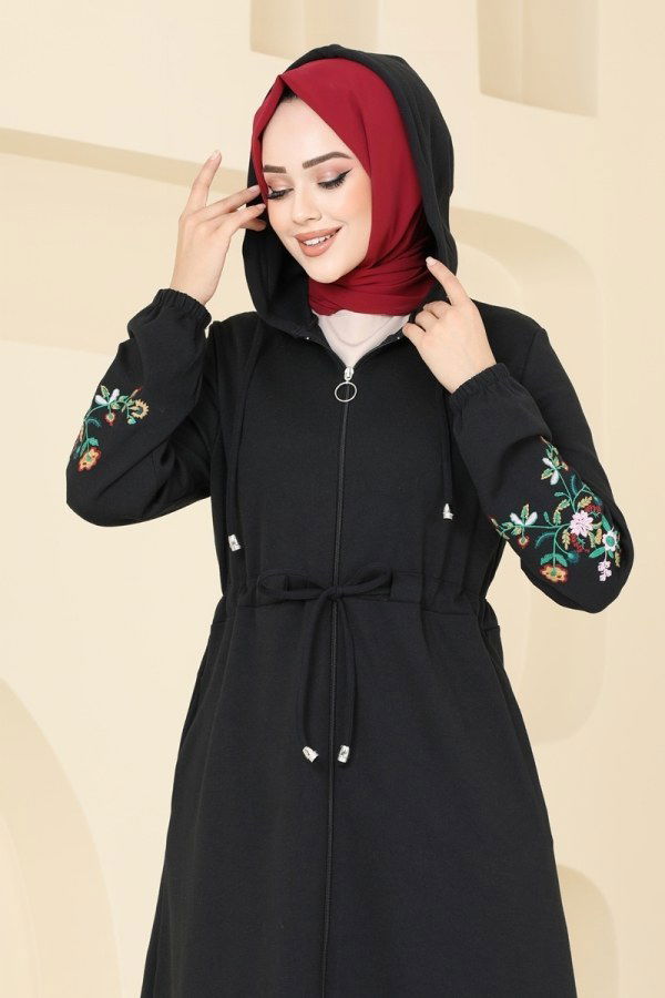 Abaya PL9088 Black - 4